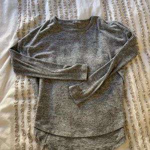 Grey Sweet Romeo Long back sweater